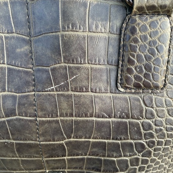 Authentic MCM Hobo Bag in Crocodile Leather - Picture 7 of 15